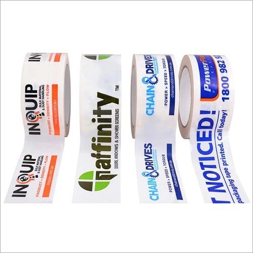 Custom Printed Cello Packaging Roll Opp Transparent PET Glossy Finish Soft Moisture Proof Logo Tape Food Custom Adhesive Logo