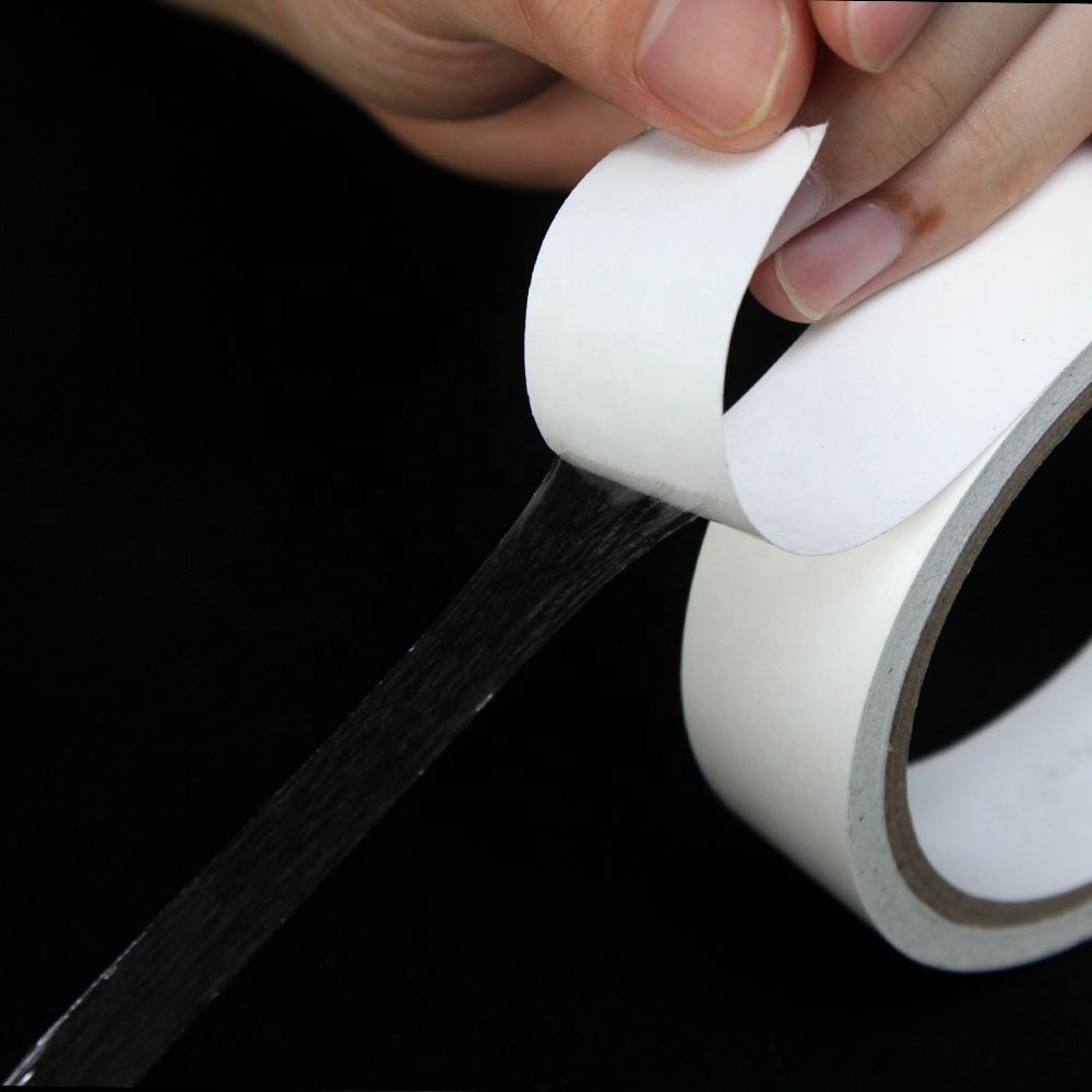1- Recyclable Heat Resistant Clear Transparent No-Substrate Double Sided Self Adhesive Tape