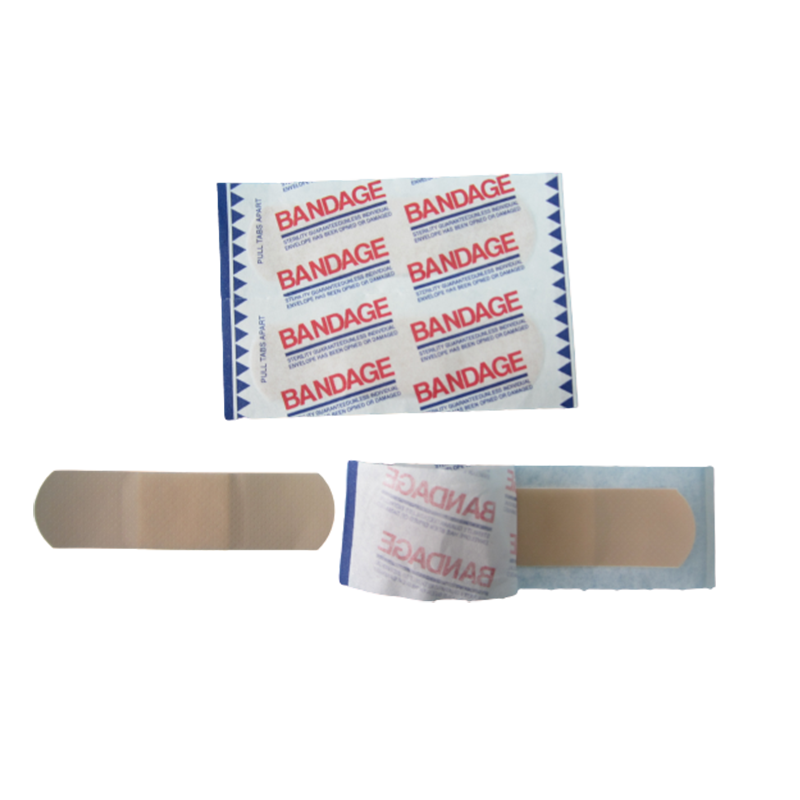 Medical custom adhesive finger brown skin bandaid plaster elastic band first aid band-aid strip manufacturer
