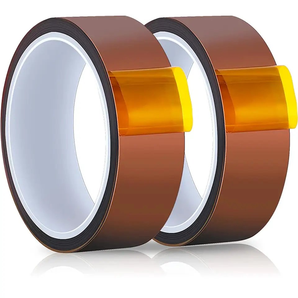 Customized High-temperature Polyimide Pi Film Protective Tapes Amber YUFFEN Masking Henkel Hot Melt Adhesives Silicone Acrylic