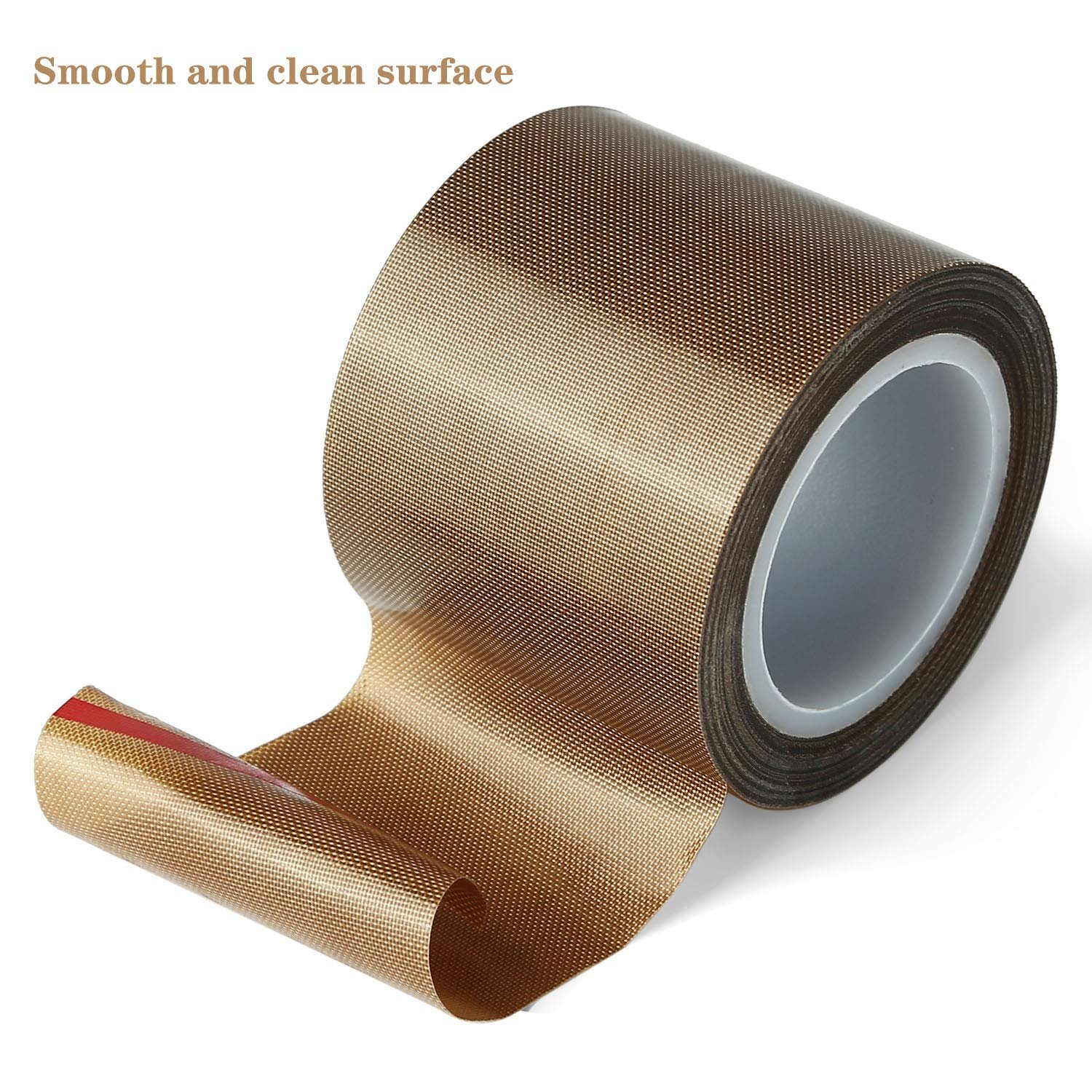 High Performance Heat Resistant Ptfe Glass Cloth Coated Silicone PTFE Glass Cloth Adhesive Tape for Heat Sealing Machine Tape