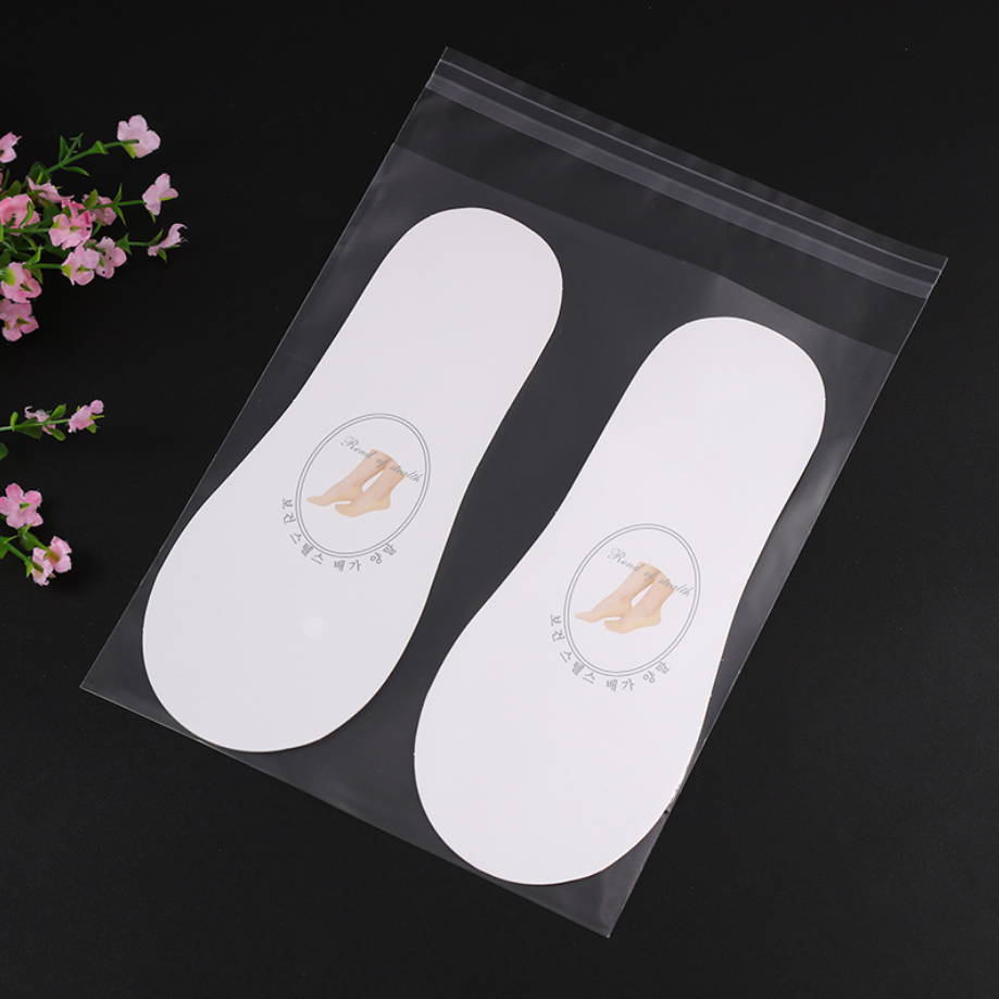 China factory OPP plastic opp poly self adhesive bag with printed header oem custom