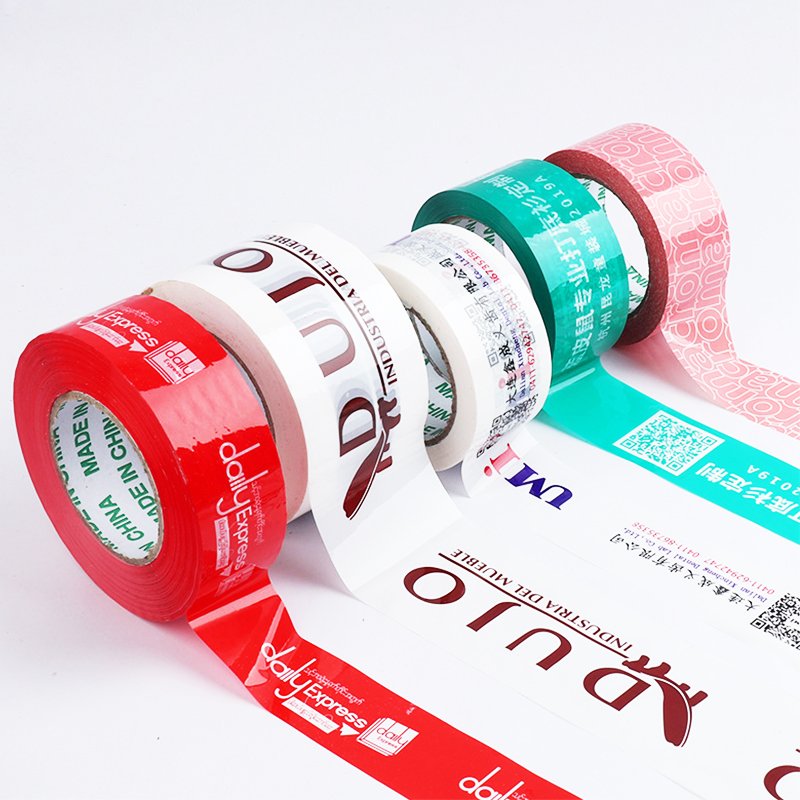Custom Logo Printed Industries Packaging Sticky BOPP Adhesive Tape Supplier Personalizada Cintas Adhesiva Cinta De Embalaje