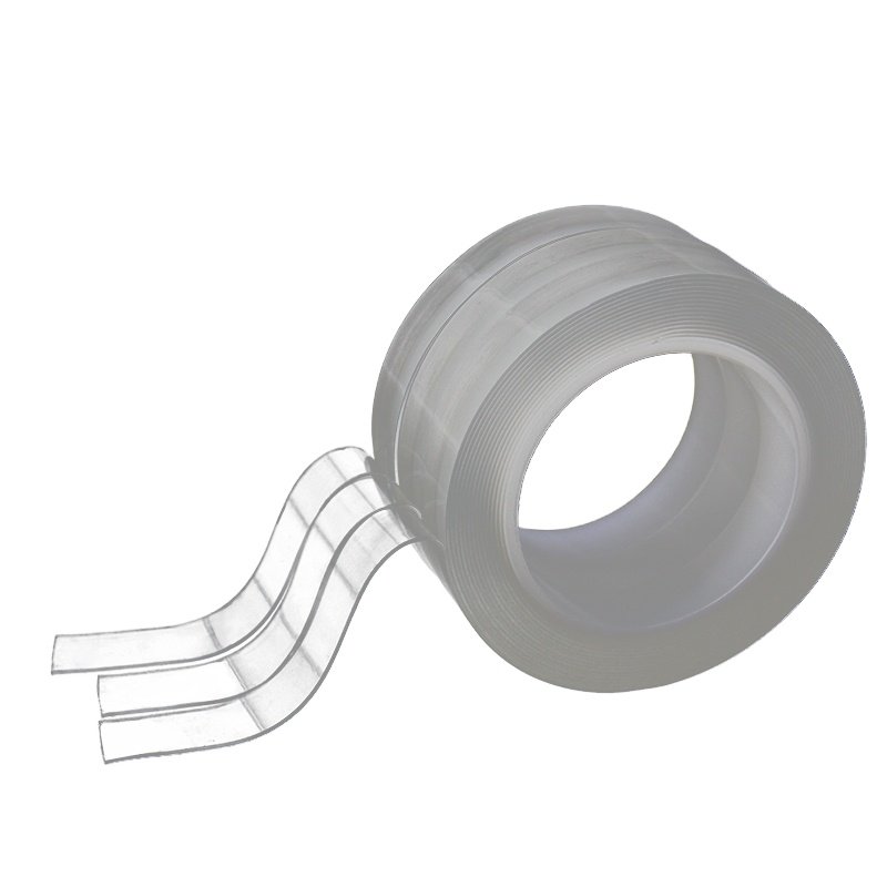 Transparent Self Adhesive Washable Reusable removable Heavy Duty double sided Nano Ivy Grip Tape for Multi Purpose