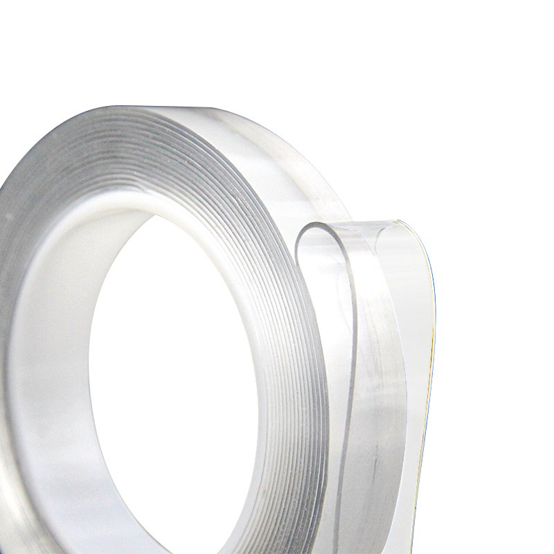 Transparent Self Adhesive Washable Reusable removable Heavy Duty double sided Nano Ivy Grip Tape for Multi Purpose