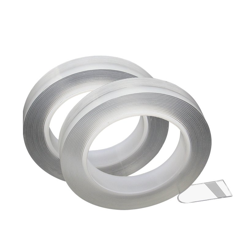 Transparent Self Adhesive Washable Reusable removable Heavy Duty double sided Nano Ivy Grip Tape for Multi Purpose