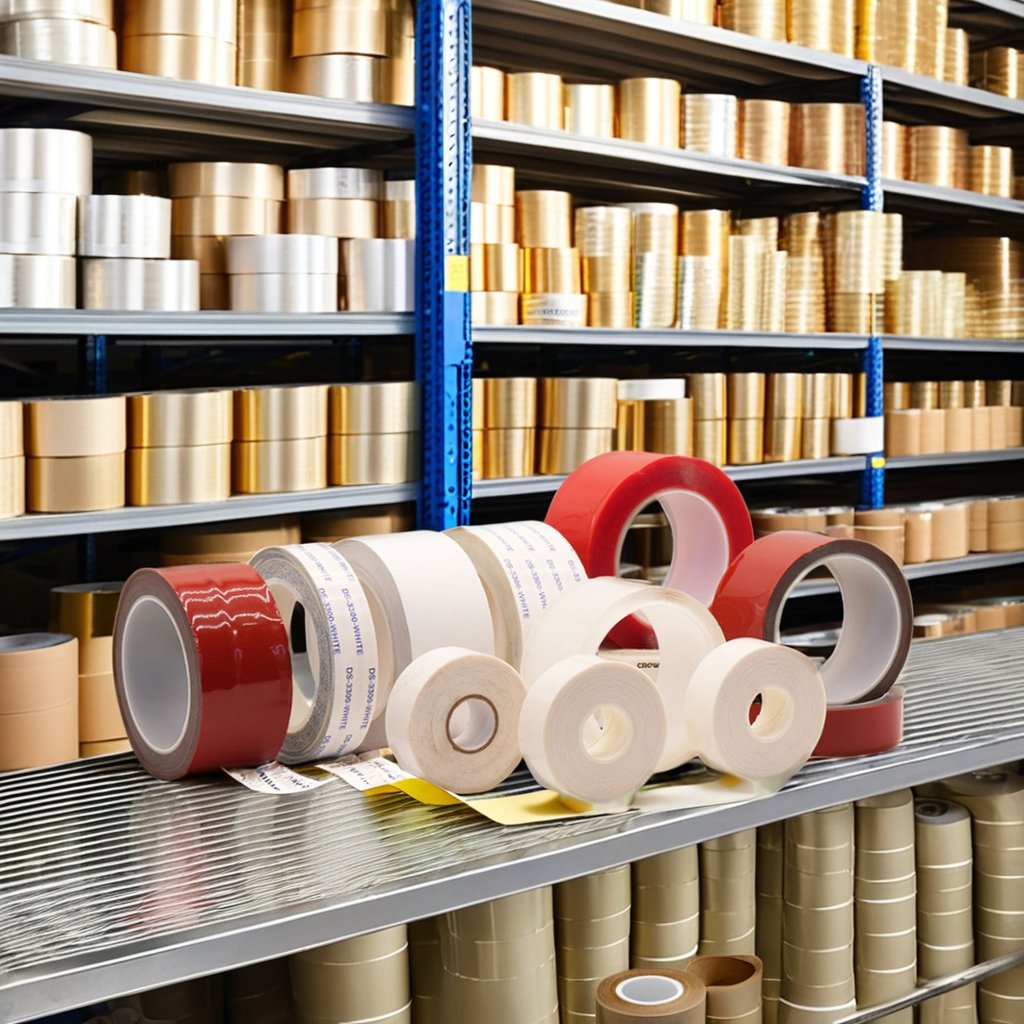 25MM*50M Strong Acrylic Glue Tissue Heat-Resistant Pressure-Sensitive Double Sided Tape Thin Adhesive Sticky Two-Faced Tape