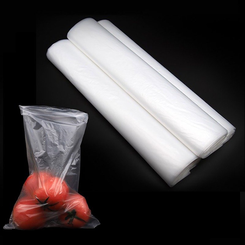Wholesale Vegetables Packaging Food Storage Supermarket Plastic HDPE Disposable Dustproof Carton Lined Packaging Bag