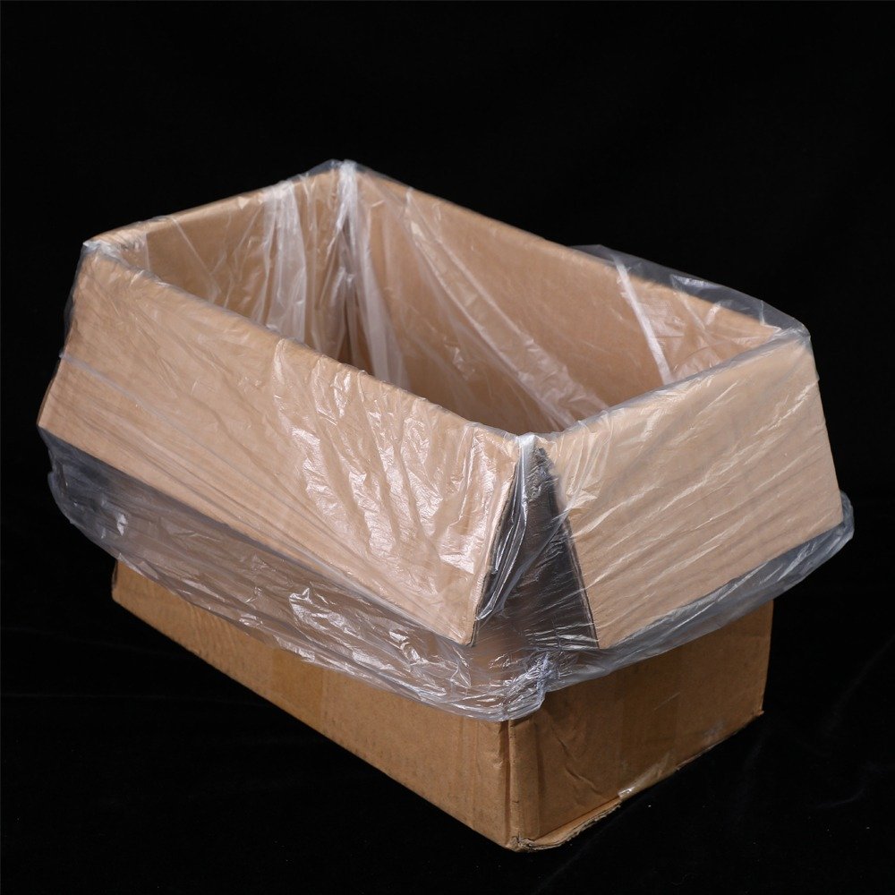 Wholesale Vegetables Packaging Food Storage Supermarket Plastic HDPE Disposable Dustproof Carton Lined Packaging Bag