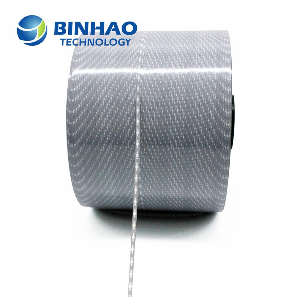 3mm Single Side Self Adhesive Glue Easy Open Tear Strip Tape For Candy Sweets Packaging