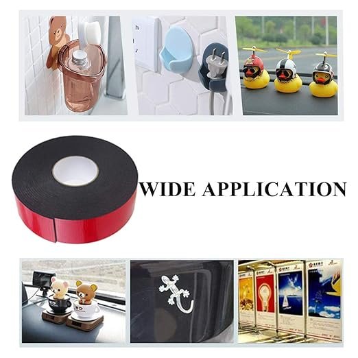 Double Sided Adhesive PE Foam Tape Reusable Heavy Duty Tape