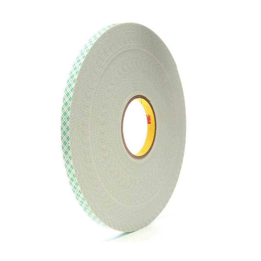 China Factory Good Quality Urethane PU Foam no printing white Double Sided adhesive tape for Carton Sealing