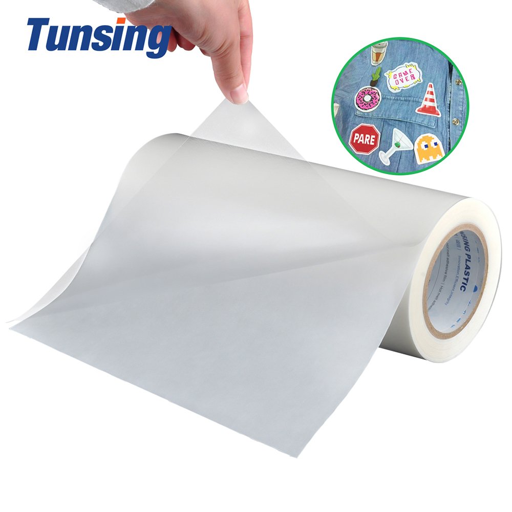 Best Iron On EAA Hot Melt Adhesive Film Sheet Roll in garment For Embroidery Patch Backing Glue