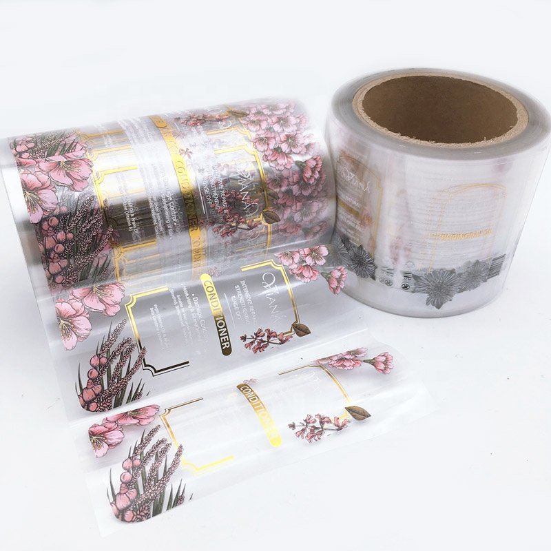 Customized Printing Self Adhesive Logo Print Transparent Sticker, Roll Plastic Clear Sticker Labels