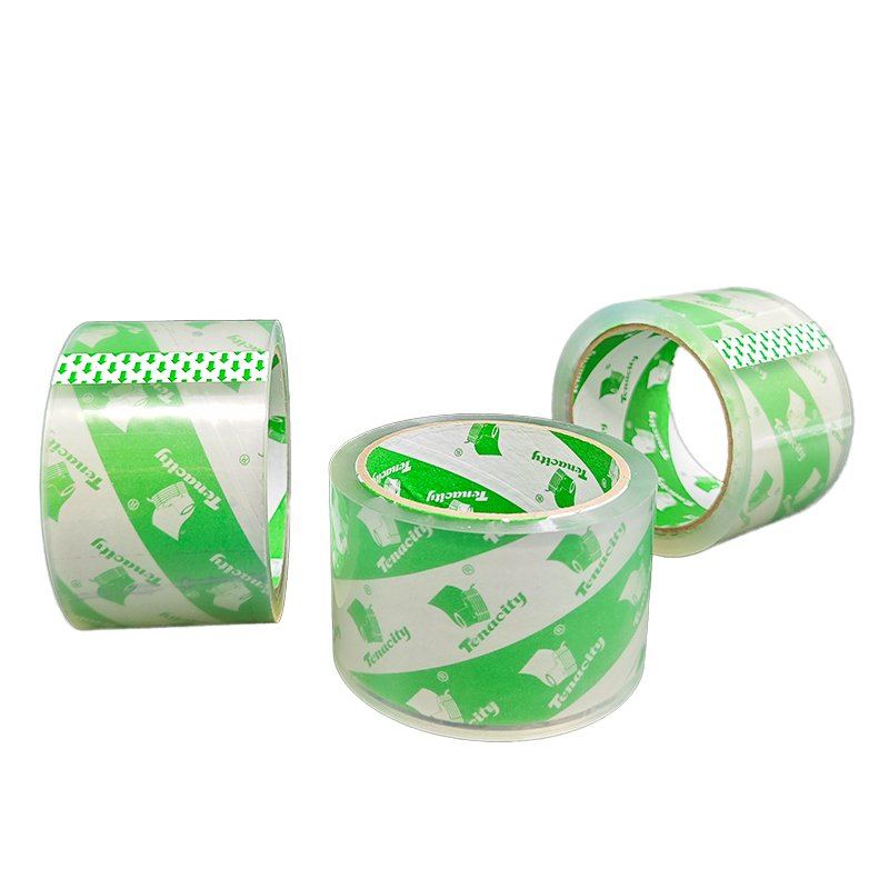 Price Super Clear Bopp Scoch Packing Adhesive Tape Super Crystal Transparent Clear Packaging Tape For Sealing Carton Box