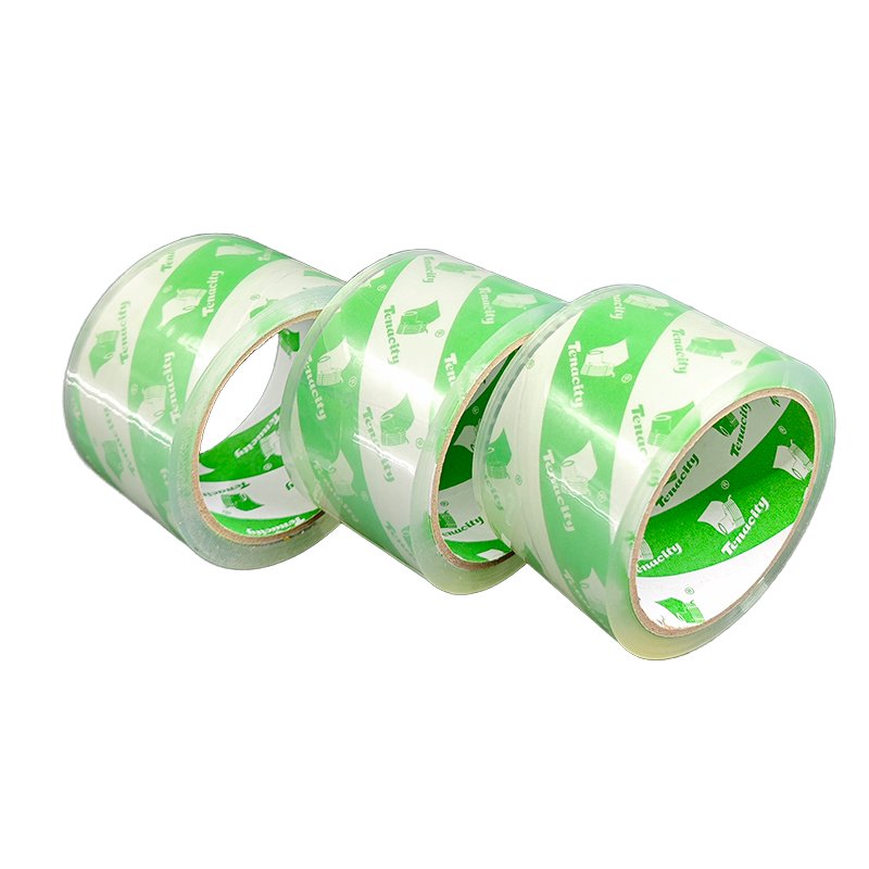 Price Super Clear Bopp Scoch Packing Adhesive Tape Super Crystal Transparent Clear Packaging Tape For Sealing Carton Box