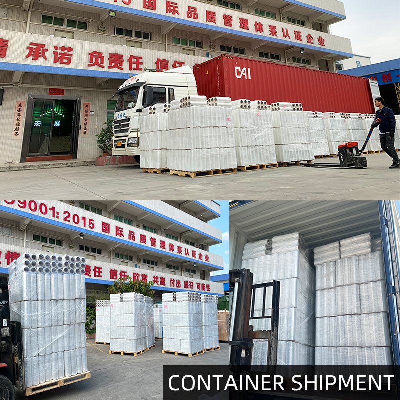 Hot Sale Finest Price Lldpe PE Plastic Custom Colors Wrap Pallet Material Product Cover Packing Film For Packaging