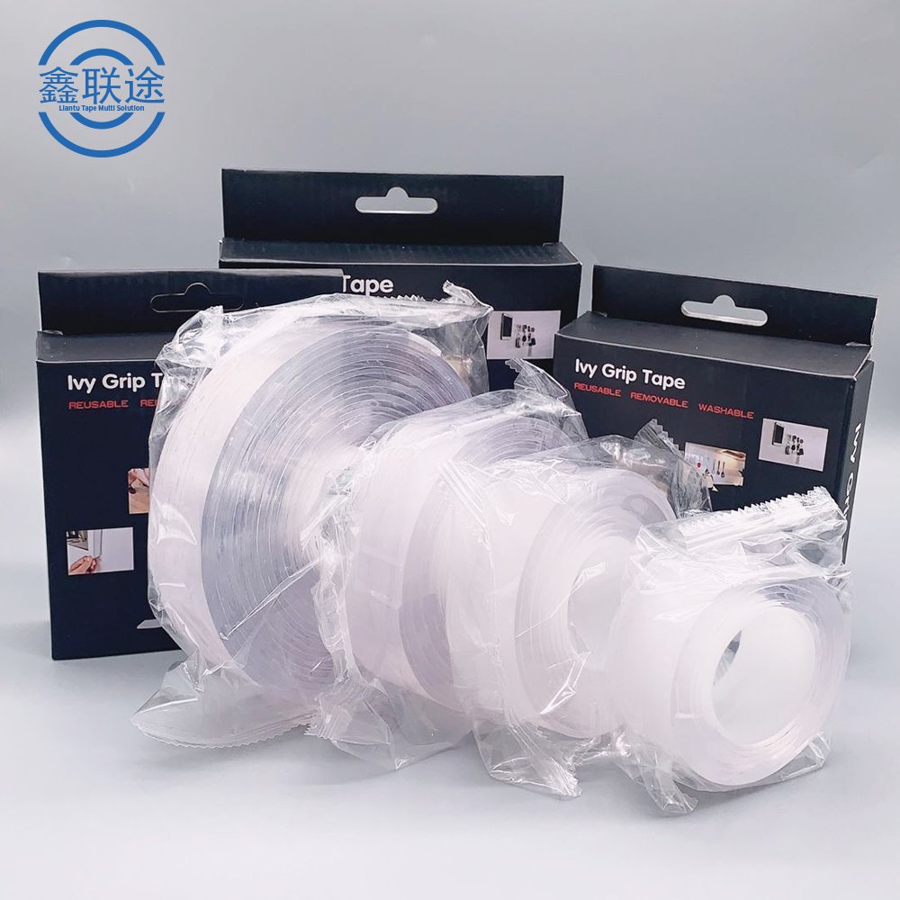 Nano Double Sided Tape Heavy Duty Washable Traceless Double Sided Nano Tape Clear Adhesive Nano Tape