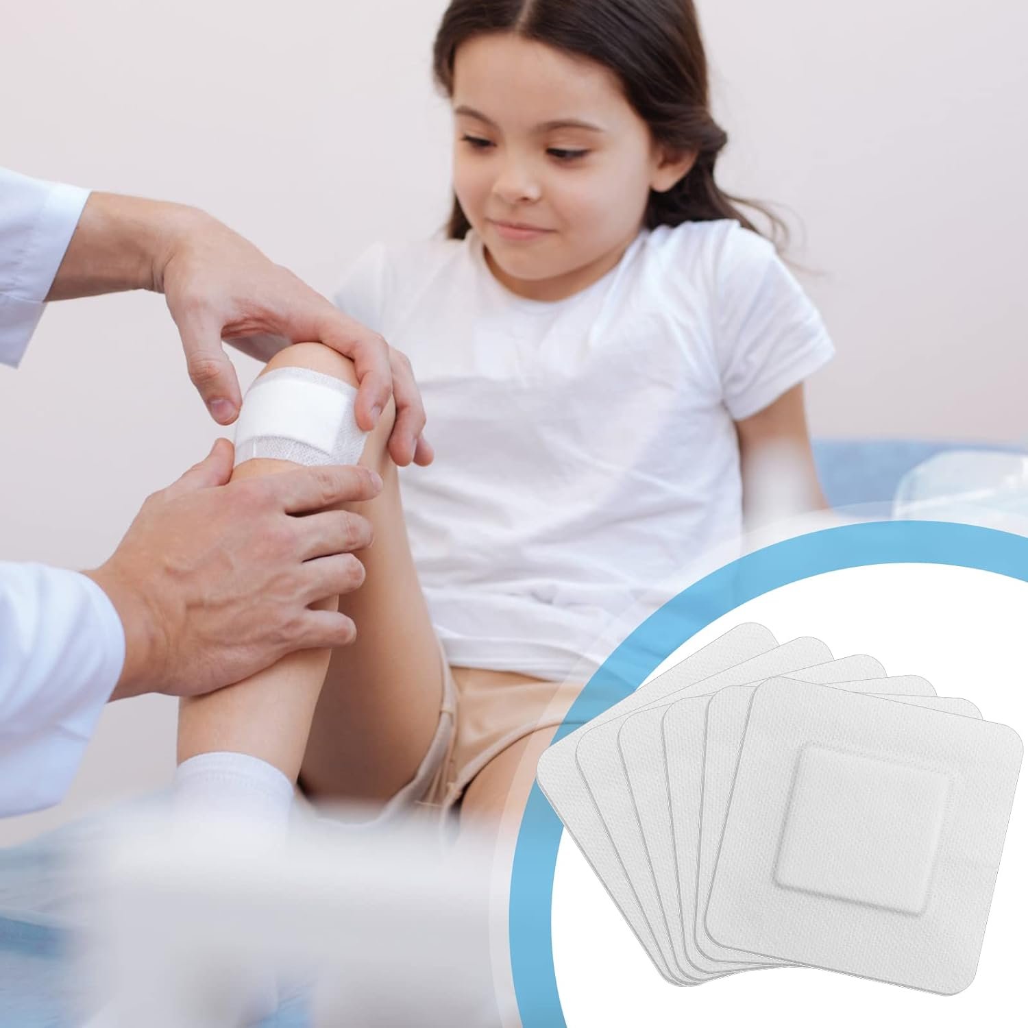 Self-Adhesive Medical Non Woven Wound Dressing Band Aid Bandage Patches for Wound Care