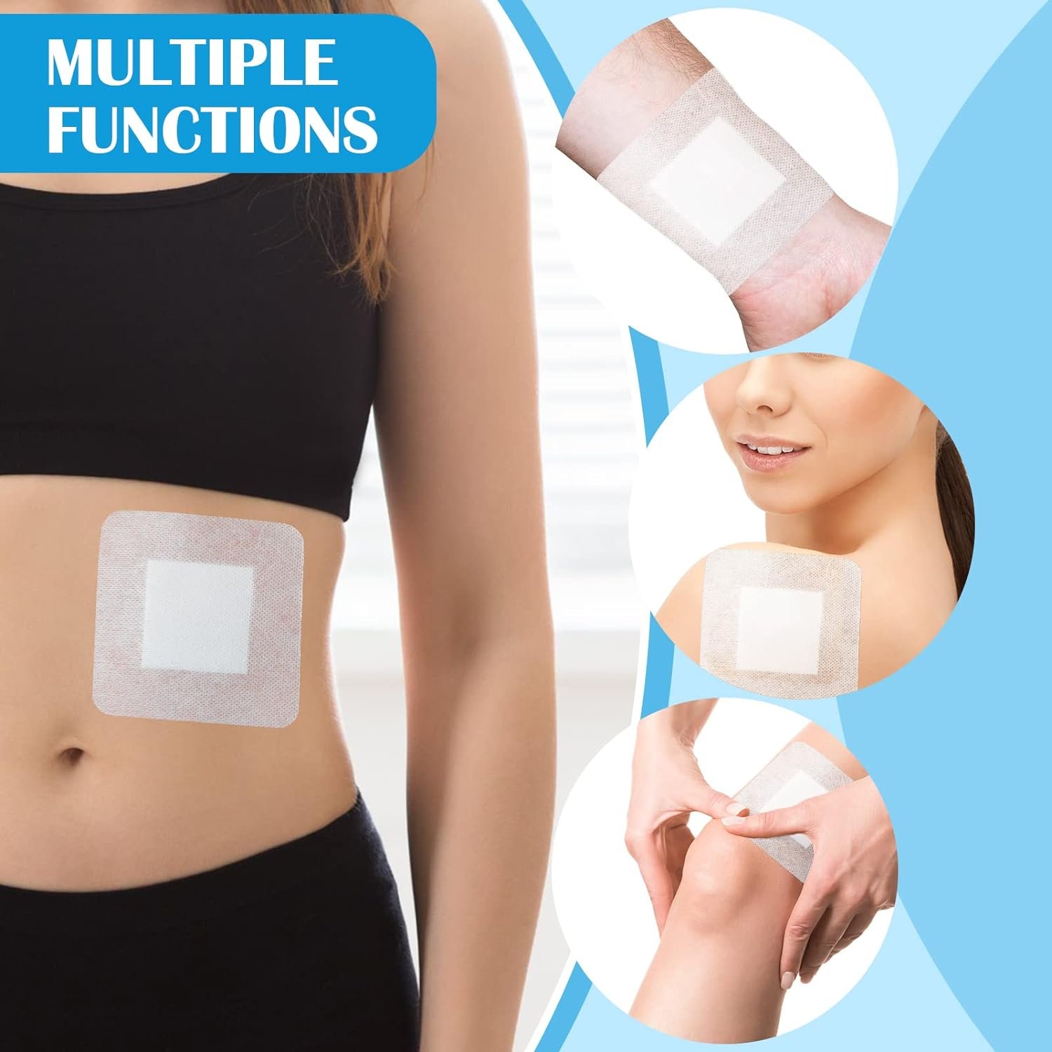 Self-Adhesive Medical Non Woven Wound Dressing Band Aid Bandage Patches for Wound Care