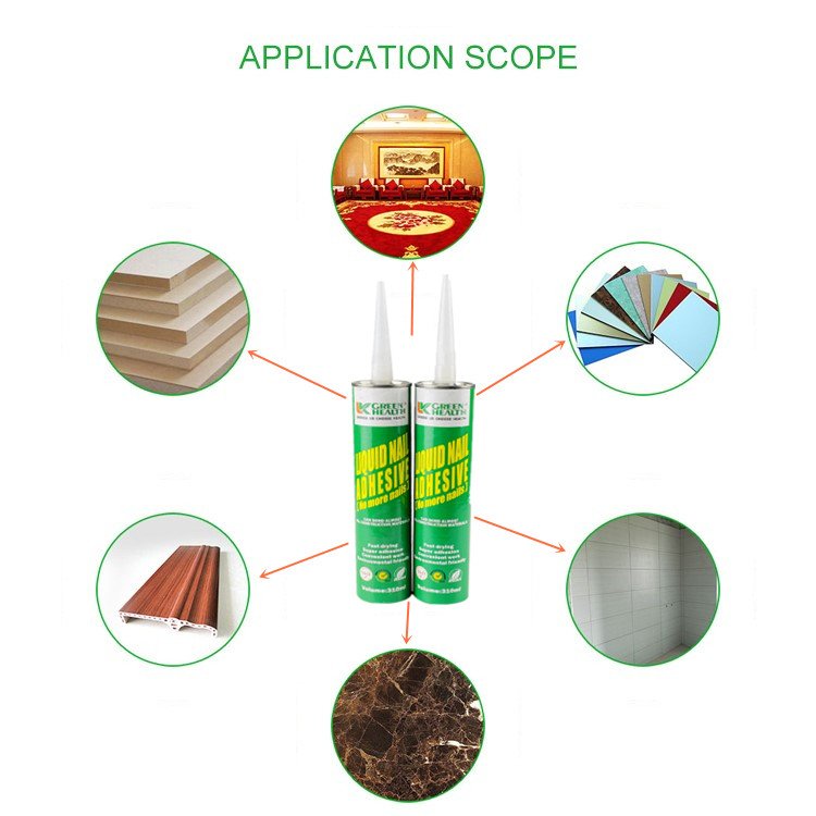Factory OEM Wholesale Liquid Free Nail Adhesive Sealant Clear Free Nails Sealant No More Nails Glue Liquid