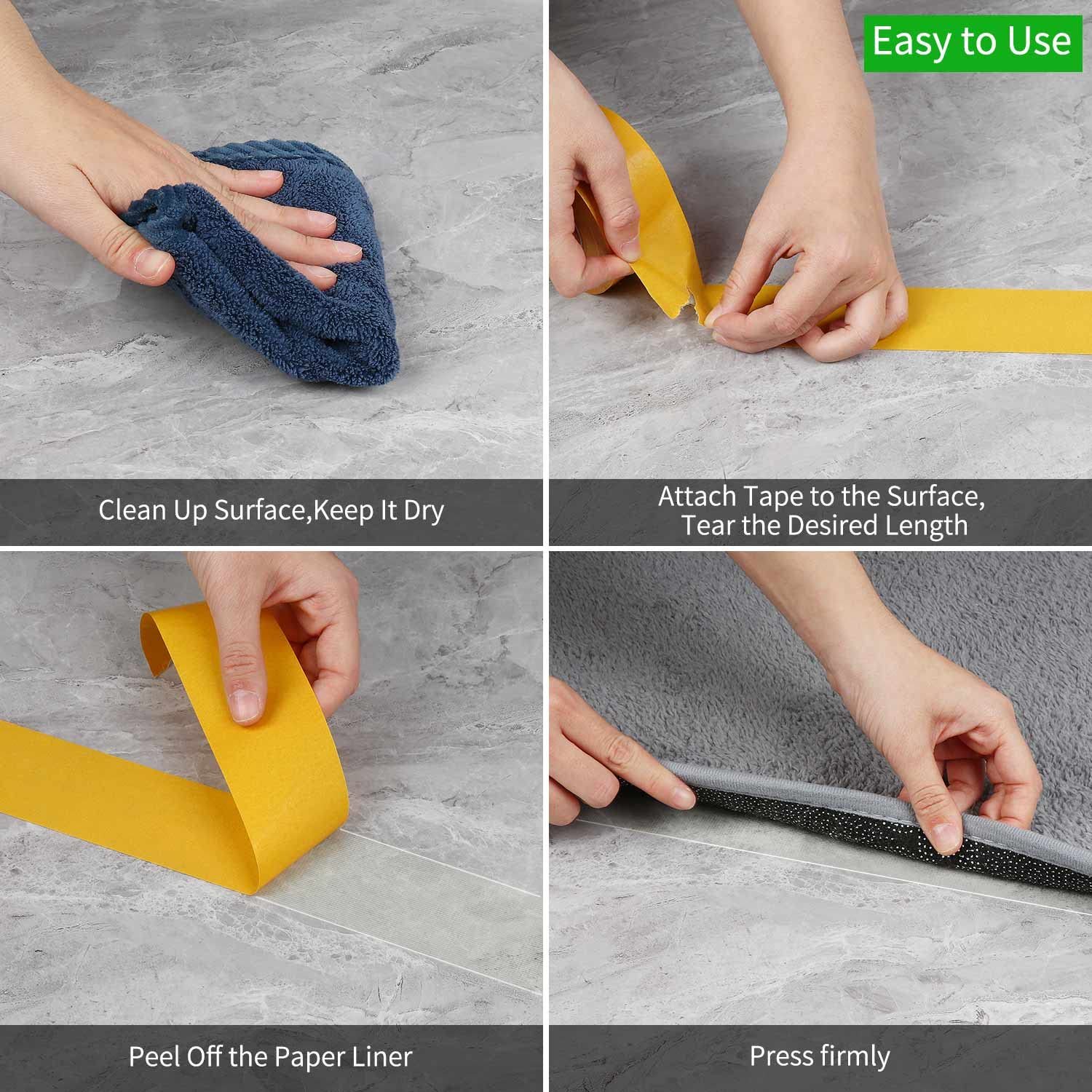 Synthetic Rubber 230MIC High Adhesive Double Sided Carpet cross Weave Fiberglass Mesh Tape