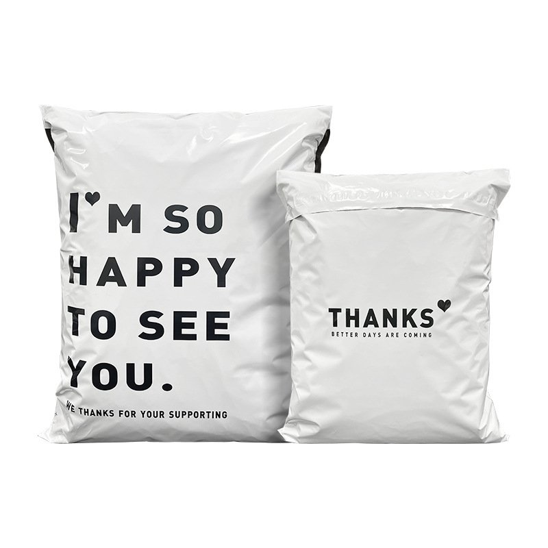 Custom Logo Printed Courier White Courier Bags Clothes Shipping Bags Envelope Mailing Polystyrene Mailing Polystyrene Bags