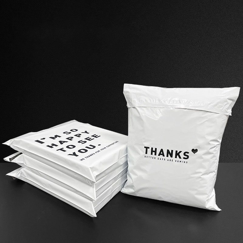 Custom Logo Printed Courier White Courier Bags Clothes Shipping Bags Envelope Mailing Polystyrene Mailing Polystyrene Bags