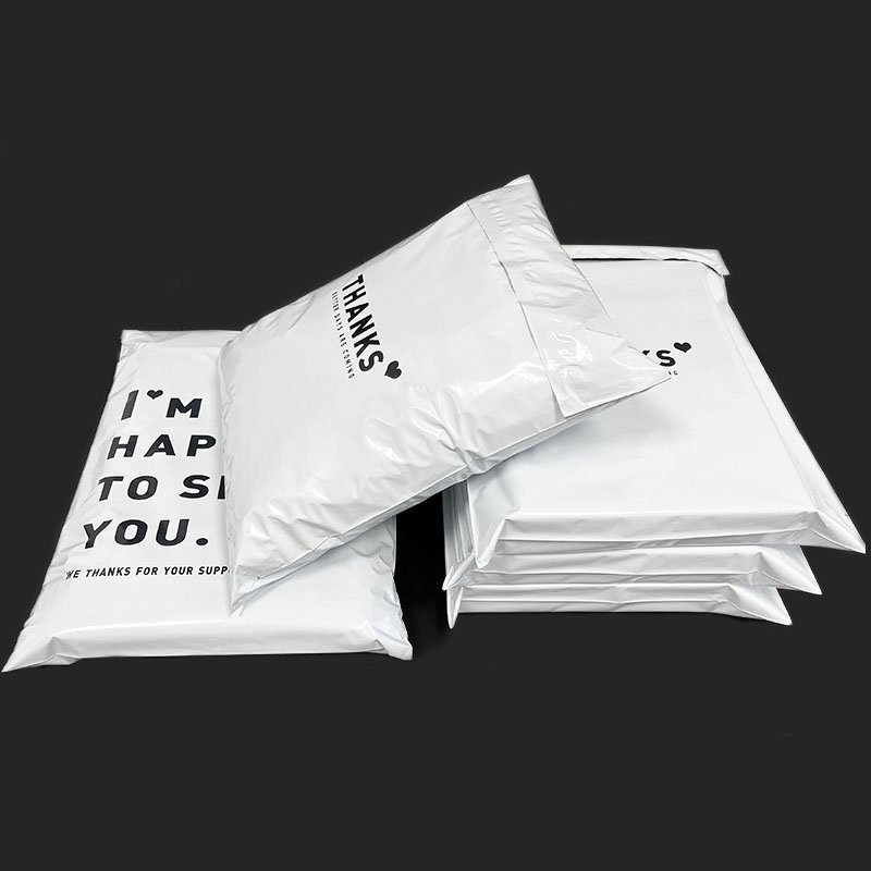 Custom Logo Printed Courier White Courier Bags Clothes Shipping Bags Envelope Mailing Polystyrene Mailing Polystyrene Bags
