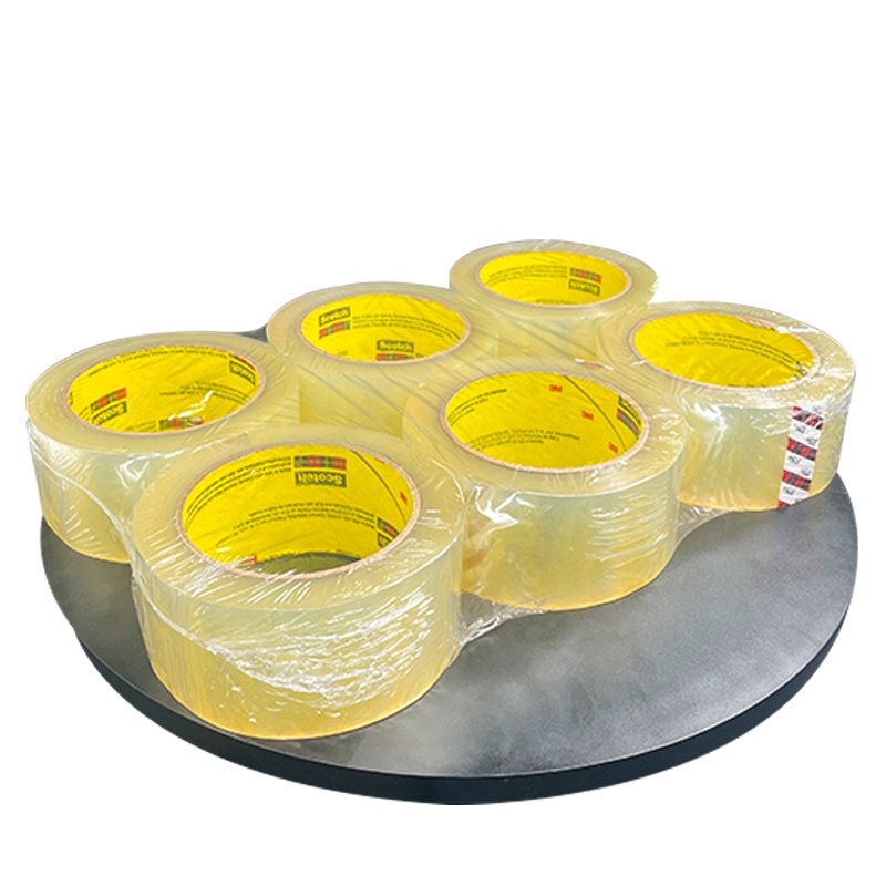 Custom transparent 3 M 375+ BOPP boxes carton sealing packaging materials acrylic adhesive tape roll