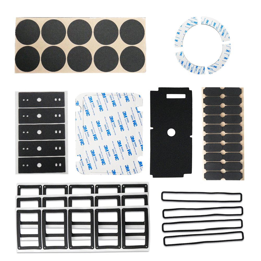 Custom Die Cut Single Double Sided EVA PE Silicone Rubber Foam Adhesive Sheet