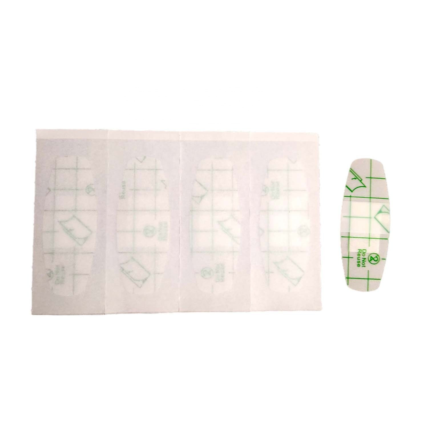 Direct factory clear PU bandage adhesive bandaid PU waterproof adhesive transparent wound plaster