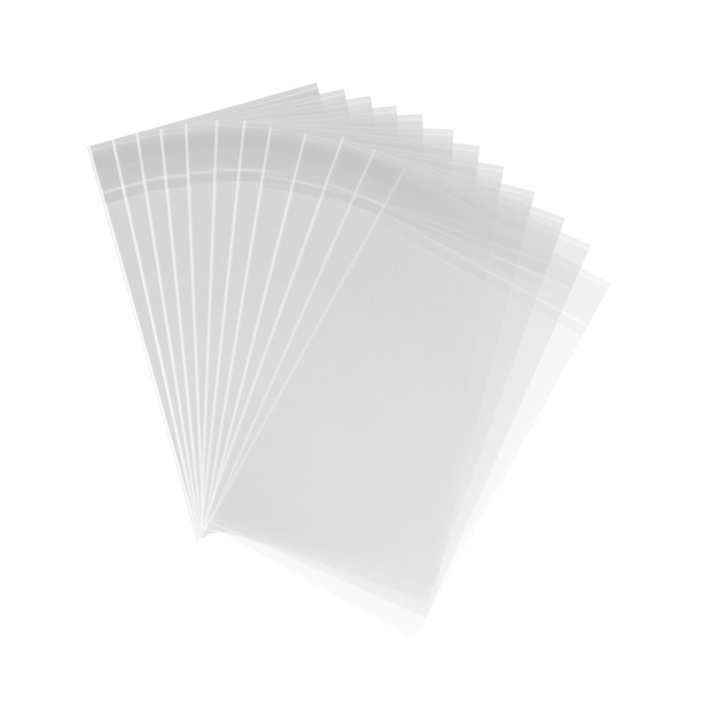 Clear Resealable Cellophane Bags Self Adhesive for Packaging Gifts,Favors, Products