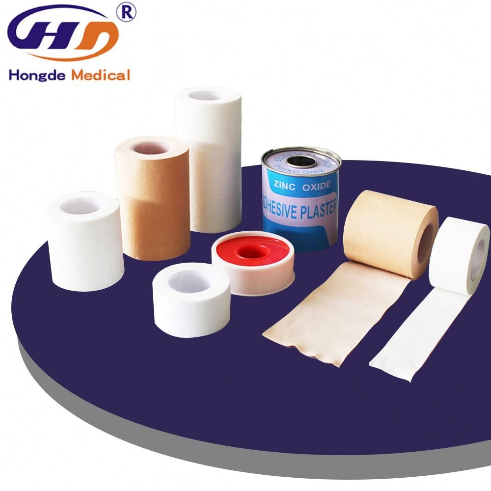 Tape Zinc Oxide Plaster Strong Adhesive Medical Zinc Oxide Tape Plaster Roll Tape ZXT