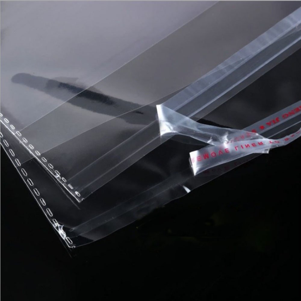 Hanging Self Resealable Packaging Transparent Printed Biodegradable Compostable Header Custom Clear Cellophane Bags Adhesive