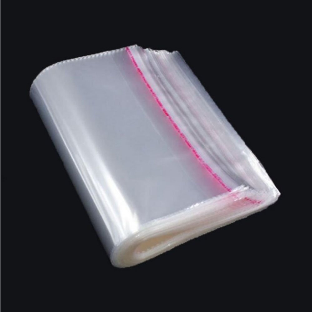 Hanging Self Resealable Packaging Transparent Printed Biodegradable Compostable Header Custom Clear Cellophane Bags Adhesive