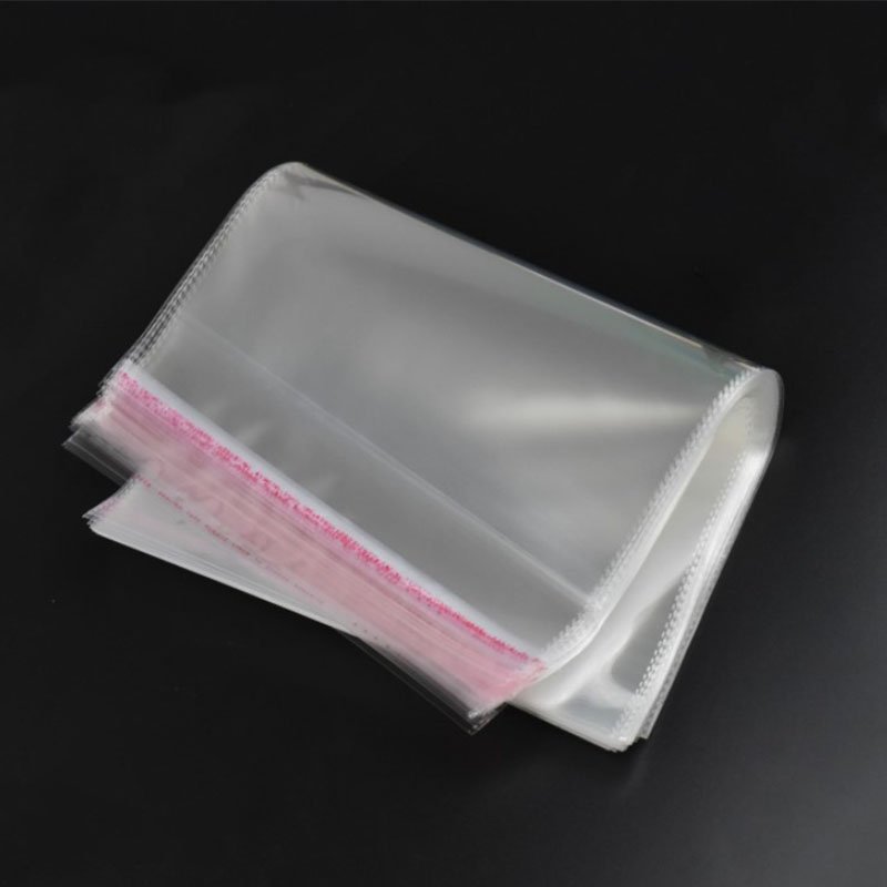 Hanging Self Resealable Packaging Transparent Printed Biodegradable Compostable Header Custom Clear Cellophane Bags Adhesive
