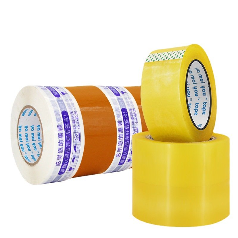 Factory Direct Supply BOPP Wrapping Roll Adhesive Tape Packing Tape Box Sealing Packaging Tape