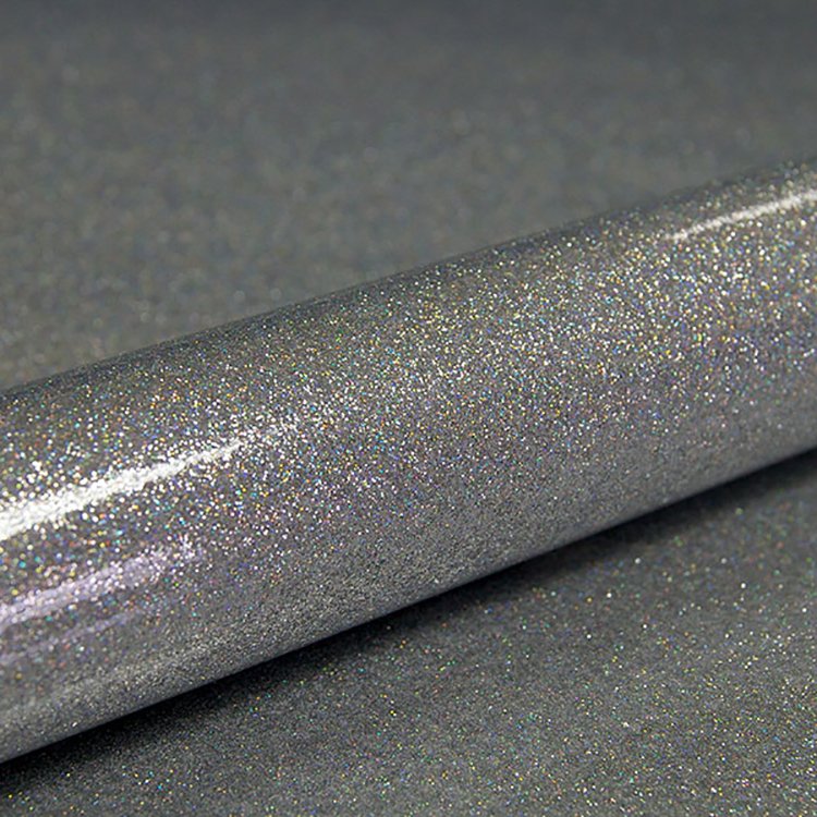 High Quality Residue-free Full-color Wrapping Permanent Adhesive Glitter Vinyl Film