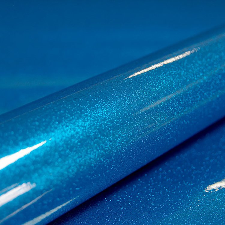 High Quality Residue-free Full-color Wrapping Permanent Adhesive Glitter Vinyl Film