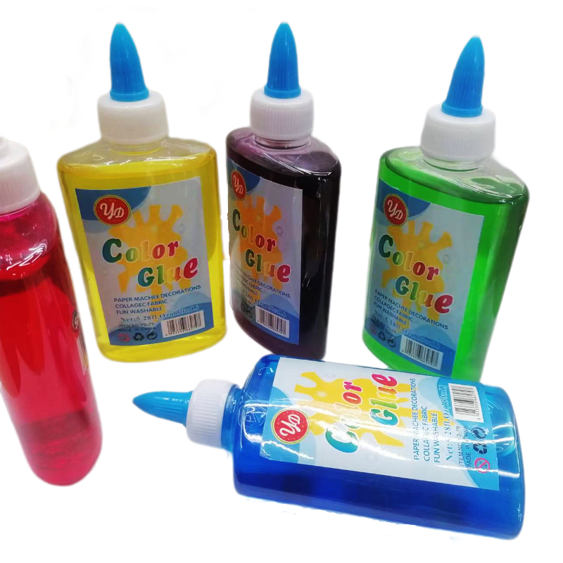 Custom small size 35ml glue Student Stationery hand craft office invoice envelope card paste Liquid Glue stick adhesive