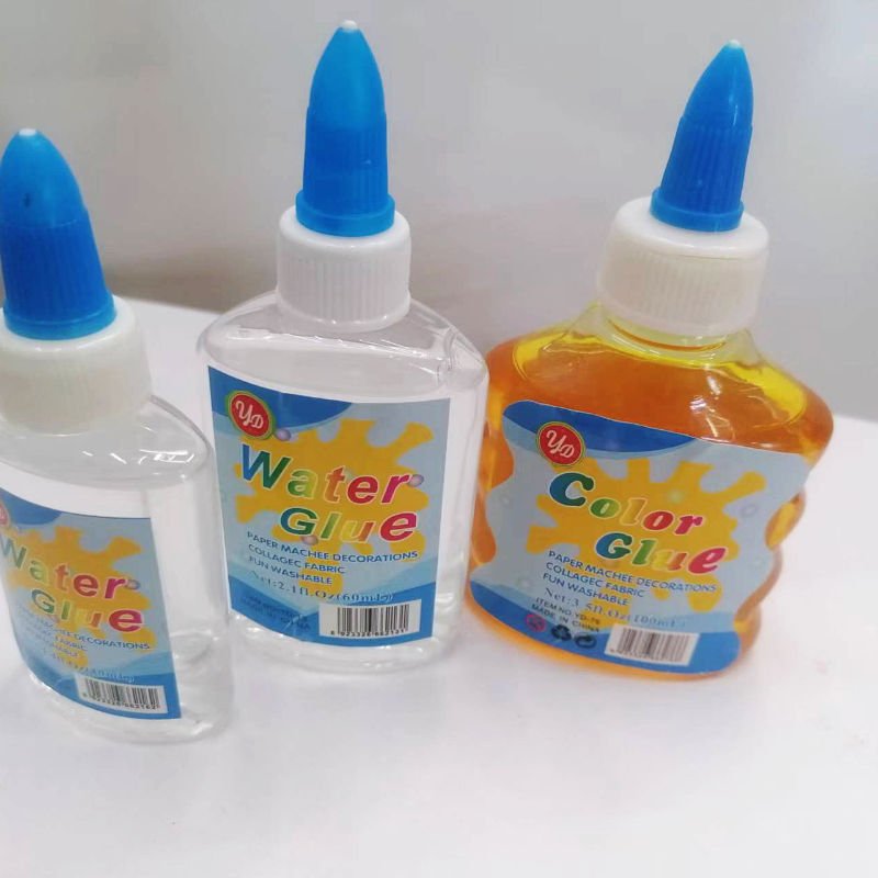 Custom small size 35ml glue Student Stationery hand craft office invoice envelope card paste Liquid Glue stick adhesive
