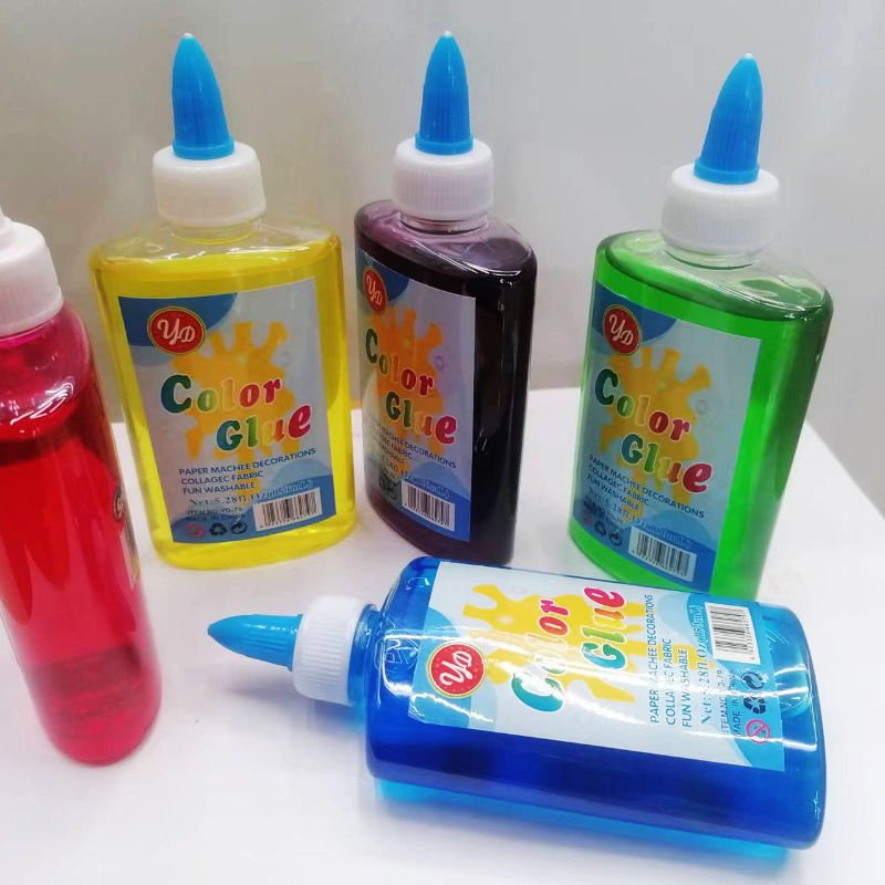 Custom small size 35ml glue Student Stationery hand craft office invoice envelope card paste Liquid Glue stick adhesive