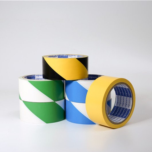 PVC barrier self-adhesive warning floor tape waterproof marking vinyl tape adhesive pvc wire harness protecting tape