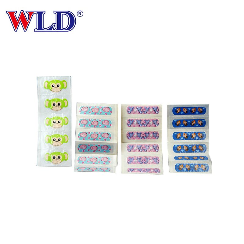 Sterile PE,PVC,fabric material adhesive bandage wound plaster/band aid
