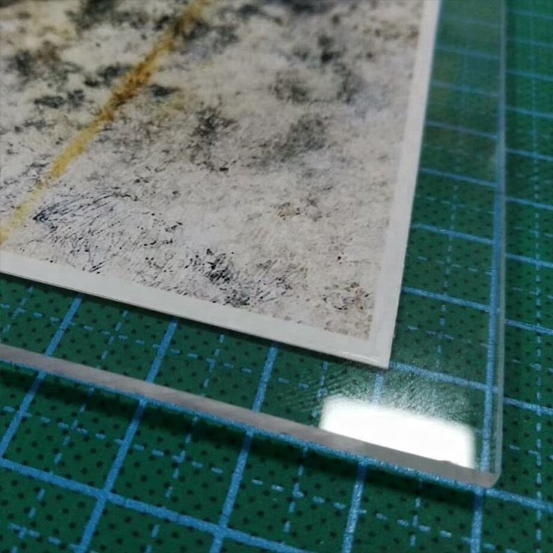 Clear PET Double Sided Adhesive Cold Lamination Film Double Sided Mounting Film For Acrylic Lenticular Sheet