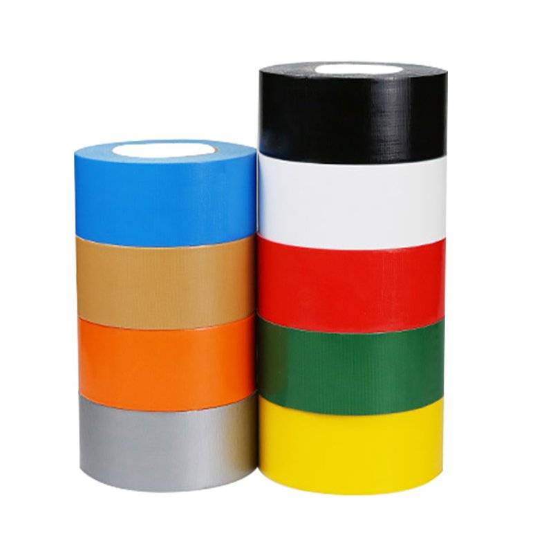 High Quality Adhesive Silver Heavy Duty Synthetic Rubber Decorative Waterproof Cloth Duct Tape Air Conditioner Duct Tape Pipe