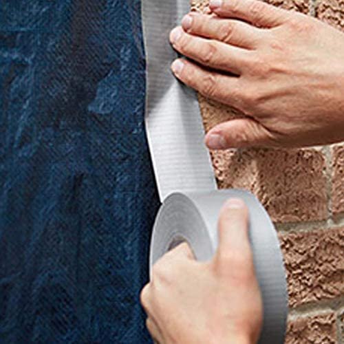 High Quality Adhesive Silver Heavy Duty Synthetic Rubber Decorative Waterproof Cloth Duct Tape Air Conditioner Duct Tape Pipe