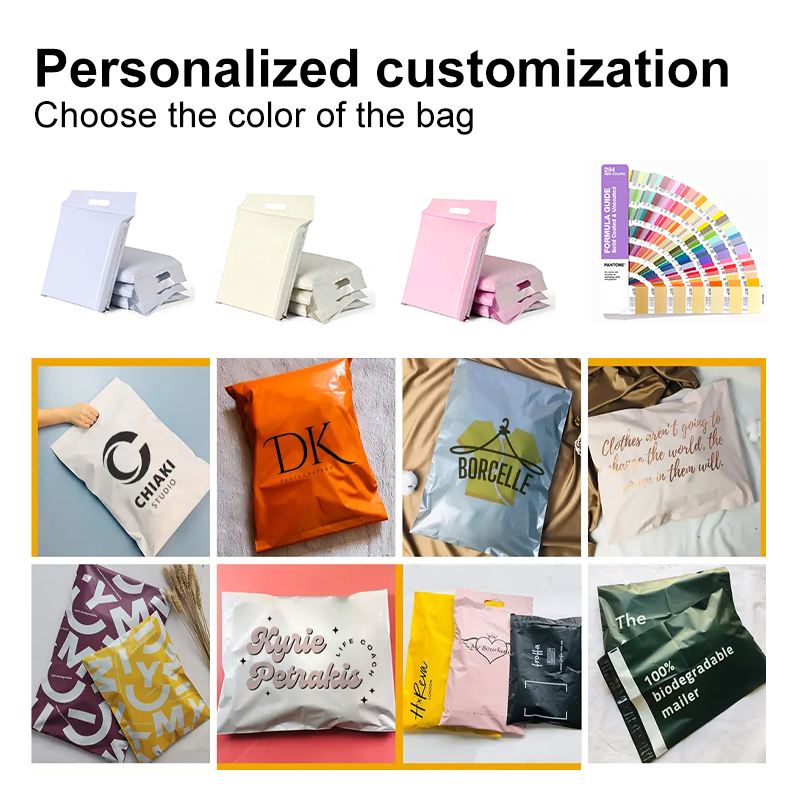 Wholesale Custom Poly Mailers Design Printed Express Packaging Eco Friendly Plastic Shipping Mailing Bags