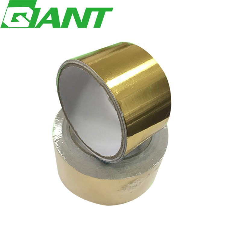 fireproof and waterproof aluminum tapes with white release paper adhesive backed insulation